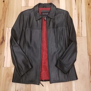 Leather jacket